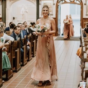 Pink Bridesmaid dress
